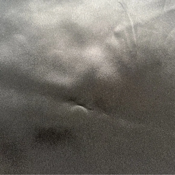 Hudson’s Bay Satin Pajama Pants Small Black Soft Luxury Sleepwear - Picture 13 of 16